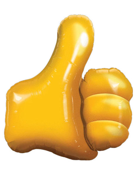 35in Qualatex Thumbs Up Balloon - Joker Party Supply