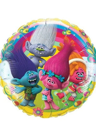 Globo Trolls Qualatex de 18 pulgadas