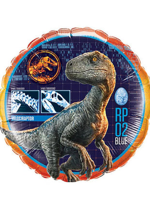 Globo Qualatex Jurassic World El Reino Caído de 18 pulgadas