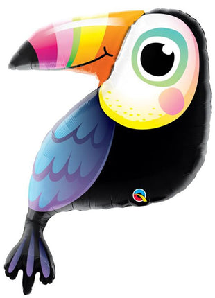 41in Qualatex Colorful Toucan Balloon - Joker Party Supply