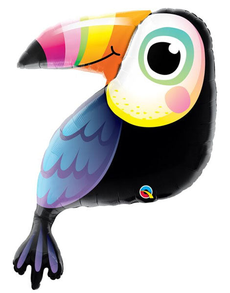 41in Qualatex Colorful Toucan Balloon - Joker Party Supply