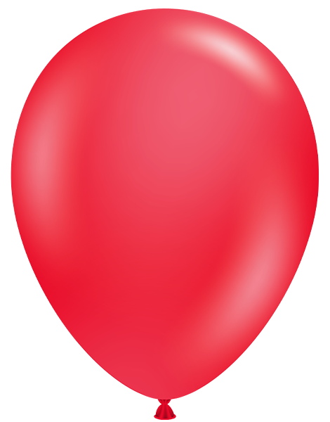 11in Tuftex Red 100 Ct - Joker Party Supply