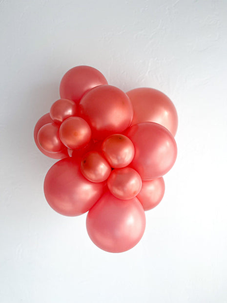 Tuftex de 17 pulgadas, oro rosa metalizado, 50 quilates