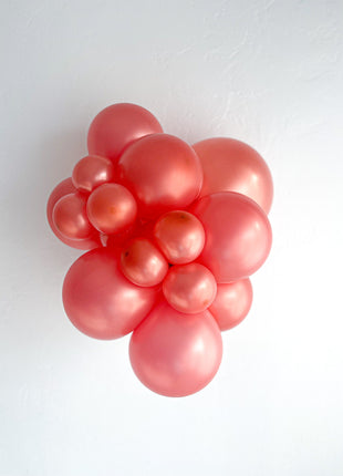Tuftex de 11 pulgadas, oro rosa metálico, 100 ct