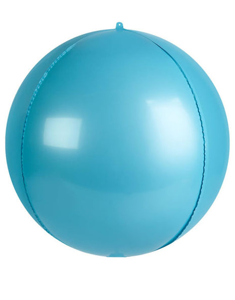 Globos esféricos Loon Balls de 7 pulgadas, color azul pastel, 3 unidades