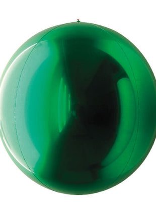10in Loon Balls Green Sphere Balloons 3pc
