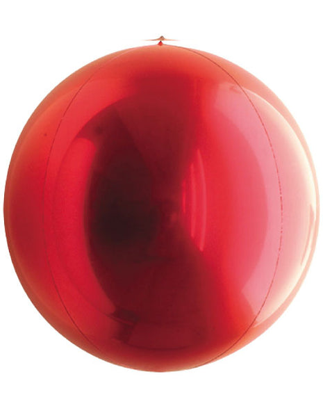 Globos esféricos rojos Loon Balls de 7 pulgadas (3 unidades)
