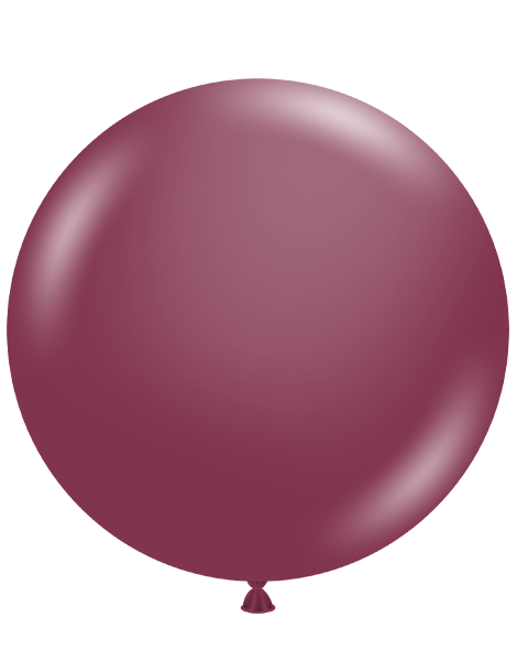 24in Tuftex Sangria  3 Ct - Joker Party Supply