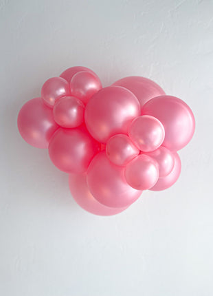 5in Tuftex Metallic Shimmering Pink 50ct