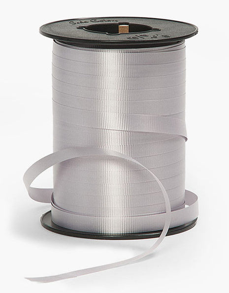 Silver Curling Ribbon 3/16 500yrds