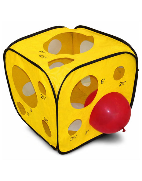 Silver Rainbow Holey Box Balloon Sizer