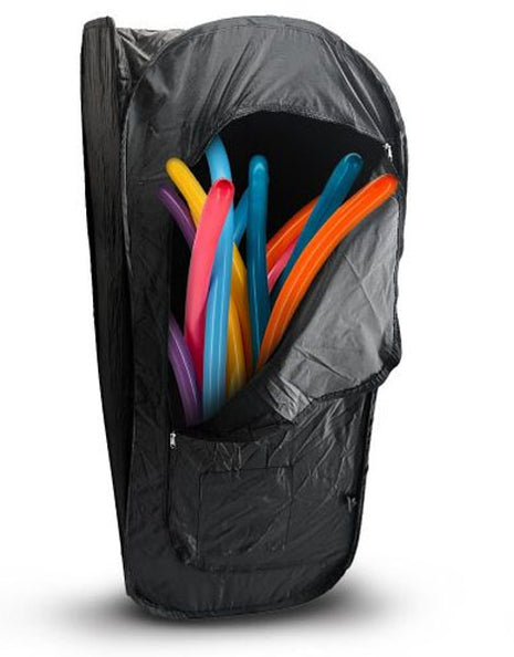 Silver Rainbow Twister Balloon Transport Bag