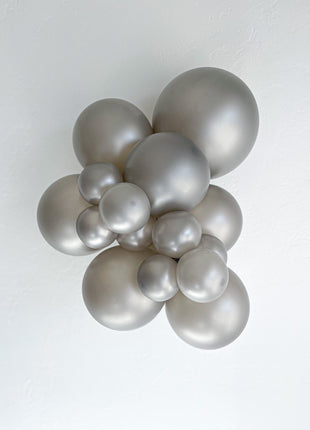 24in Tuftex Metallic Silver 3ct