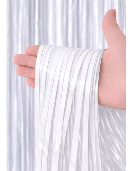 SoNice White Curtain 8ft