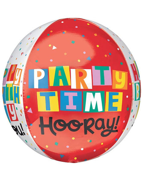 16in Anagram Celebrate The Day Birthday Orbz Balloon