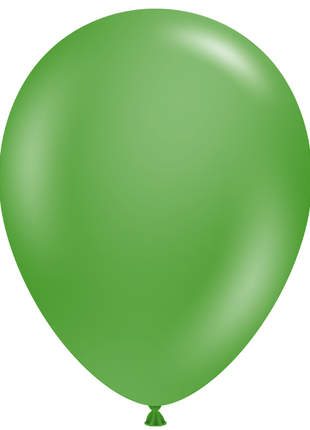 11in Tuftex Green 100 Ct - Joker Party Supply
