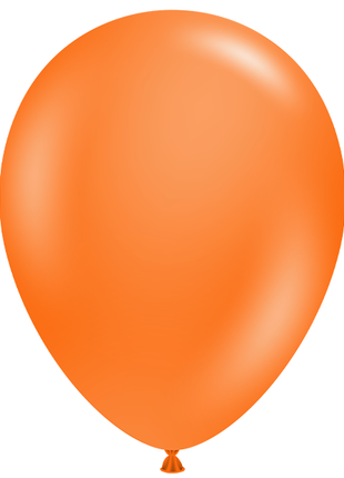 11in Tuftex Orange 100 Ct - Joker Party Supply