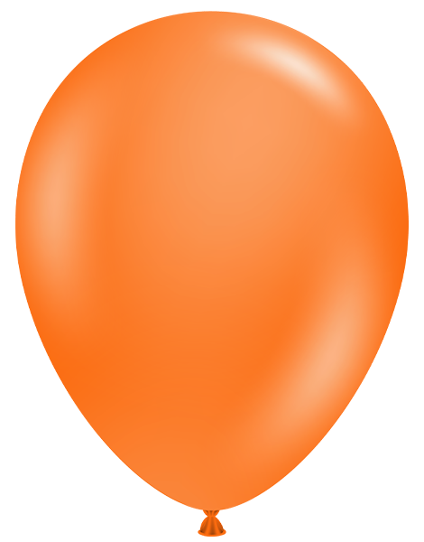 11in Tuftex Orange 100 Ct - Joker Party Supply
