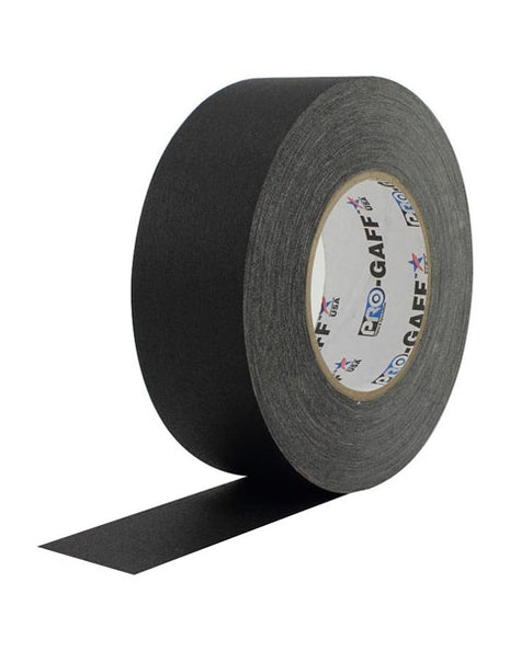 Pro Tapes Pro Gaff Tape 2in x 55yds Black - Joker Party Supply