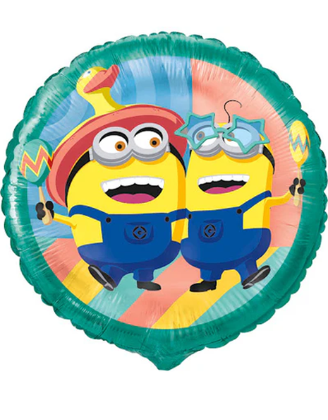 18in Unique Despicable Me 4 Balloon - Joker Party Supply