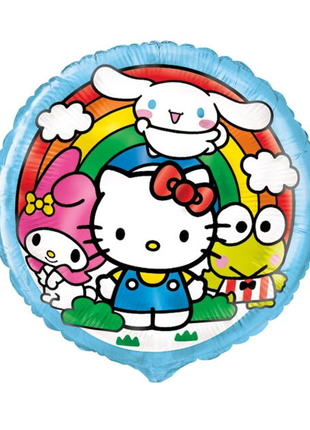 18in Unique Hello Kitty and Friends Balloon - Joker Party Supply