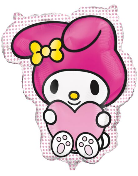 18in Unique My Melody Balloon - Joker Party Supply