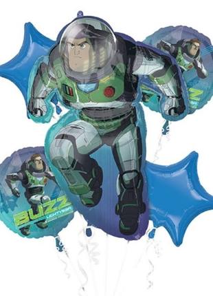 Anagram Lightyear Bouquet Balloons 5pc - Joker Party Supply