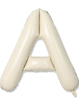40in Joker Party White Sand Letter A Balloon - Joker Party Supply
