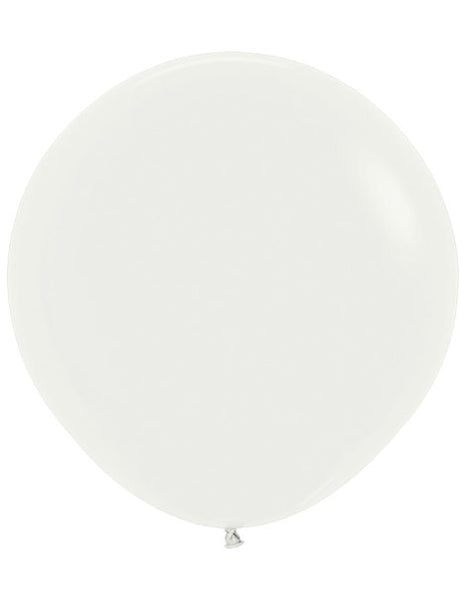 24in Sempertex Deluxe Almond White 3ct