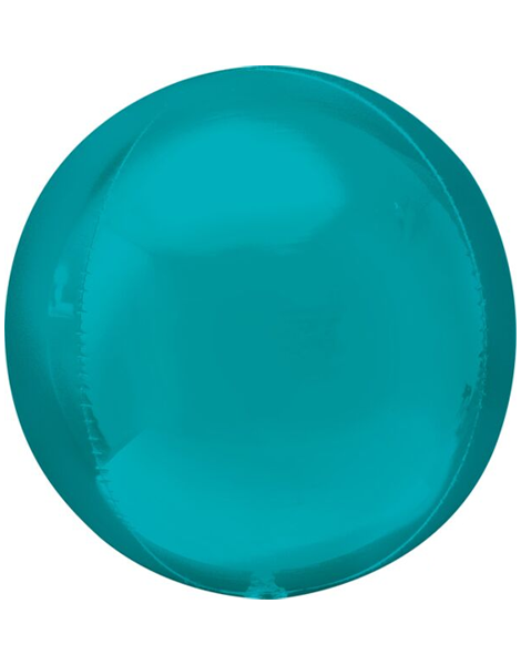 16in Anagram Aqua Orbz Balloon - Joker Party Supply