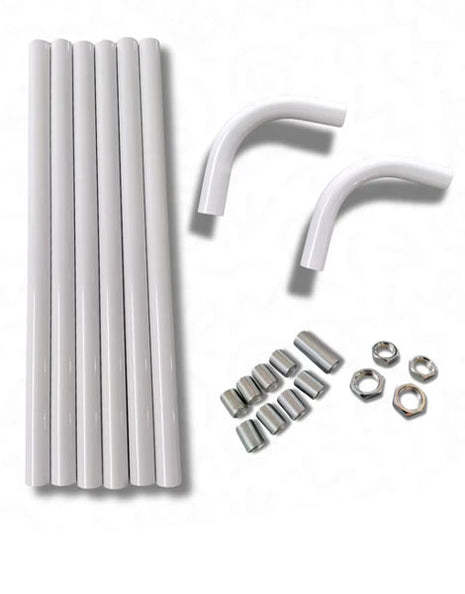 Kit de arco cuadrado decorativo DecoChamp para bases decorativas de 16 y 24 pulgadas (solo postes)