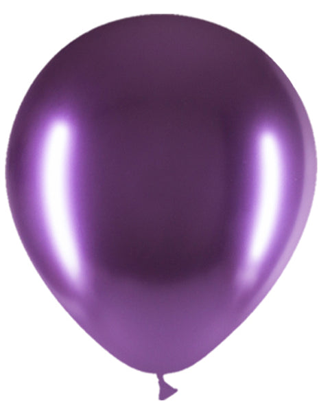 5in Balloonia Brilliant Purple 100ct