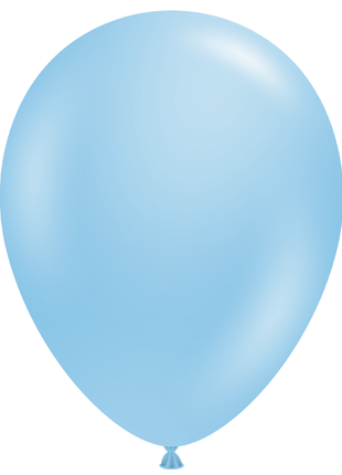11in Tuftex Baby Blue 100 Ct - Joker Party Supply