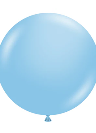 17in Tuftex Baby Blue 50 Ct - Joker Party Supply
