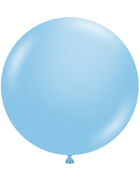 36in Tuftex Baby Blue 2 Ct - Joker Party Supply