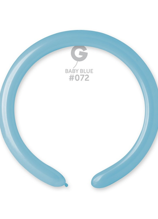 260 Gemar Standard Baby Blue Balloons 50ct #072 - Joker Party Supply
