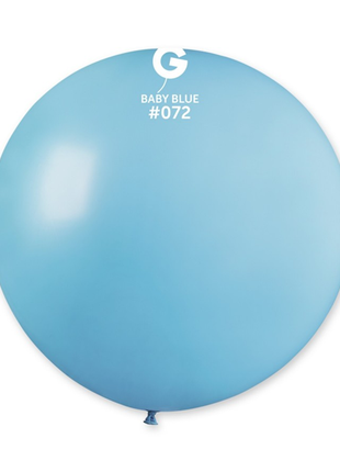31in Gemar Standard Baby Blue Balloon 1ct #072 - Joker Party Supply