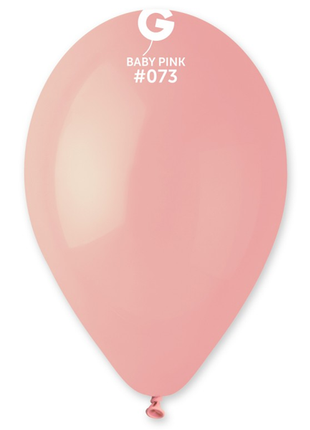12in Gemar Standard Baby Pink Balloons 500ct #073 - Joker Party Supply