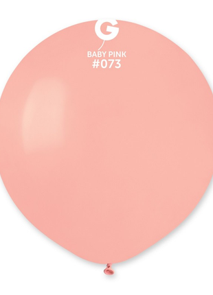 19in Gemar Standard Baby Pink Balloons 25ct #073 - Joker Party Supply
