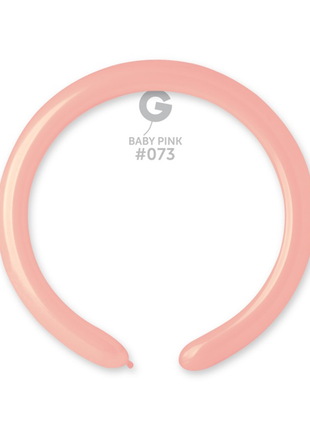 260 Gemar Standard Baby Pink Balloons 50ct #073 - Joker Party Supply