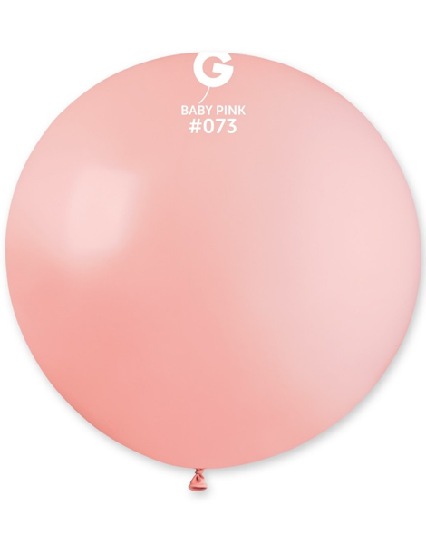 31in Gemar Standard Baby Pink Balloon 1ct #073 - Joker Party Supply