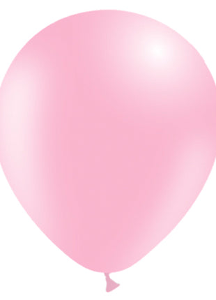 12in Balloonia Baby Pink 50ct