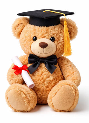 4in Felt Graduation Caps 3pc