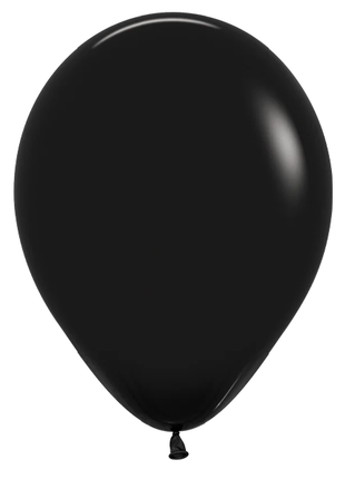 11in Sempertex Deluxe Black 100ct - Joker Party Supply