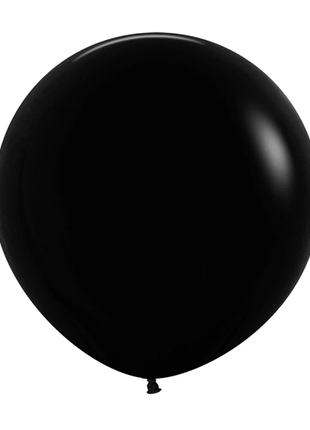 24in Sempertex Deluxe Black 10ct - Joker Party Supply