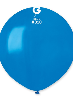 19in Gemar Standard Blue Balloons 25ct #010 - Joker Party Supply