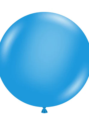 17in Tuftex Blue  50 Ct - Joker Party Supply