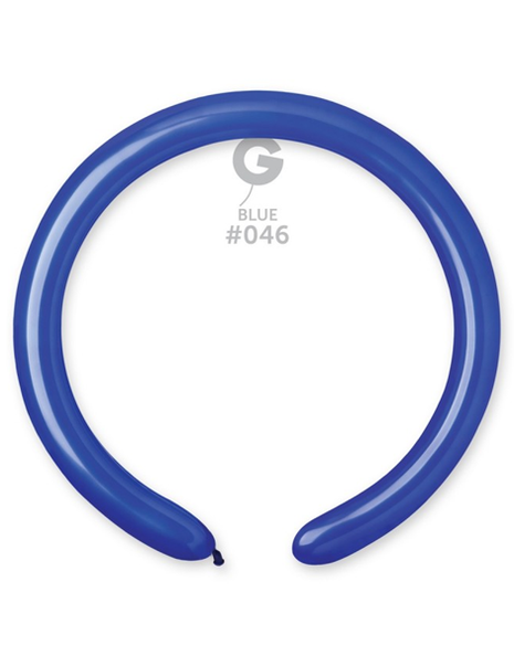 260 Gemar Standard Royal Blue Balloons 50ct #046 - Joker Party Supply