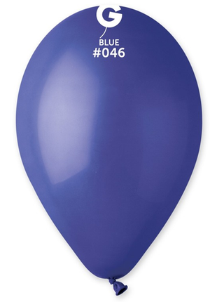 12in Gemar Standard Royal Blue Balloons 50ct #046 - Joker Party Supply