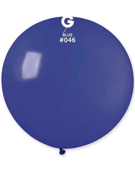 31in Gemar Standard Royal Blue Balloon 1ct #046 - Joker Party Supply